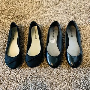 Women’s black flats